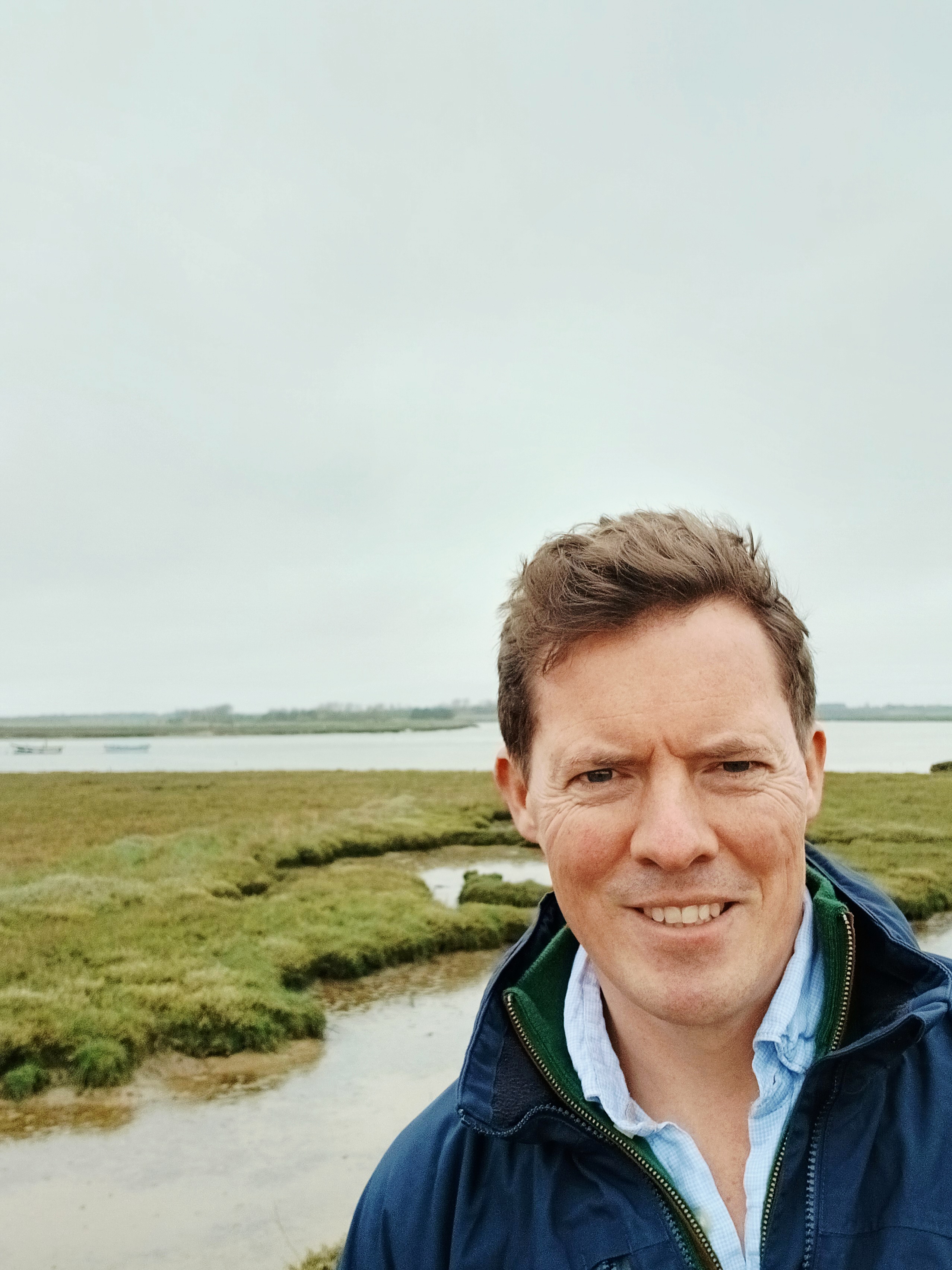 Tom Faulkner by the River Alde